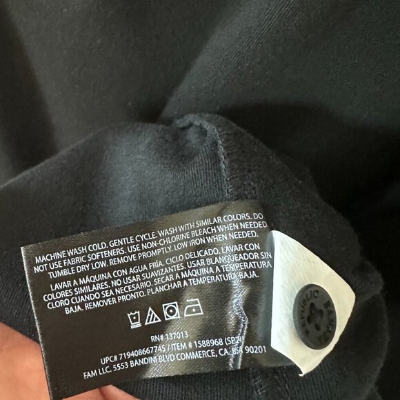 Banana Republic Men's XXL Black Polo Shirt  100% Cotton - Picture 5 of 9